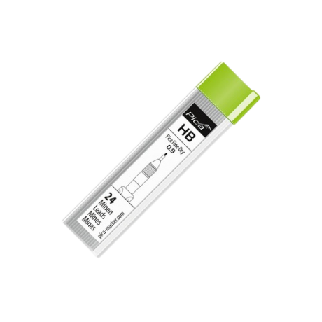 Запасні графітові жала 7030 для PICA Fine Dry твердість HВ, сірий графіт