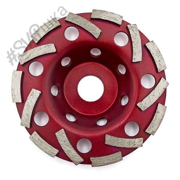 Чашка алмазна шліфувальна по бетону 125 мм перемінний сегмент