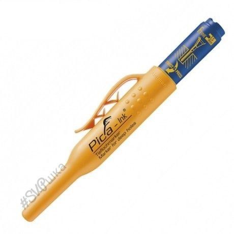 Маркер Pica-Ink Deep Hole Marker з довгим носиком, синій
