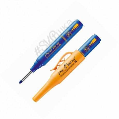 Маркер з довгим носиком Pica BIG Ink Smart-Use Marker XL синій
