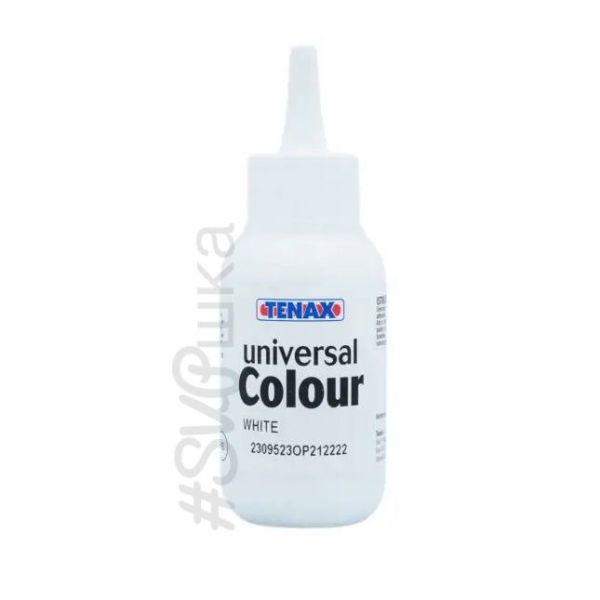 Барвник Tenax Universal Colour White (білий) 75 мл
