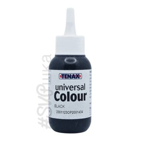 Барвник Tenax Universal Colour Black (чорний), 75 мл